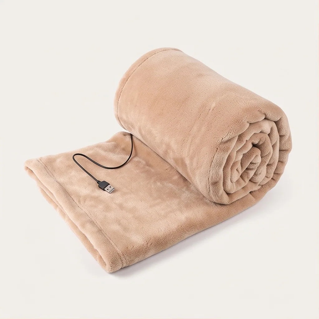 USB Heated Coral Velvet Wearable Blanket